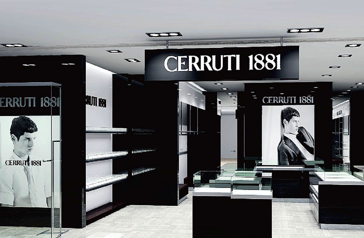 CERRUTI 1881—品牌商店设计(图2)